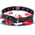 SiaLinda: Halsband Nr. 13 schwarz 8 Straß Kristalle und großem O-Ring 20mm, echt Leder schwarz - SiaLinda.com